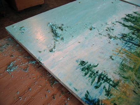 Steve Hayes’ studio, 2007 Steve Hayes’ studio, 2007